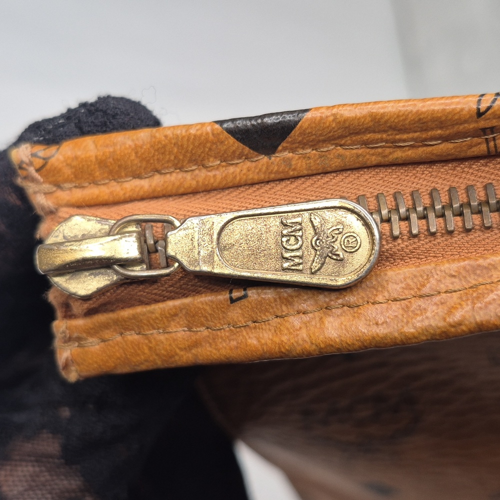 MCM Cognac Pouch COA - Picture 16 of 17